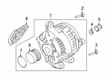 Ford Escape Alternator Diagram - LX6Z-10346-F