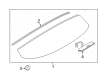 Ford Spoiler Diagram - FB5Z-7844210-AB