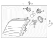 Ford Light Socket Diagram - 9T1Z-13K371-C