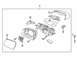 Ford Ranger Mirror Cover Diagram - KB3Z-17D742-CAPTM