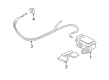 Ford Crown Victoria Speedometer Cable Diagram - 3W3Z-9A825-AA