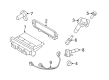 Lincoln MKX Engine Control Module Diagram - 7U7Z-12A650-HNARM