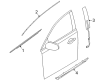 Lincoln MKS Door Moldings Diagram - BA5Z-5420554-AA
