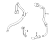 Lincoln LS Seat Belt Diagram - 6W4Z-54600A38-AA