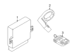 Ford Transit Connect Key Fob Diagram - BE8Z-15K601-C