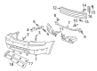 Ford Taurus Bumper Diagram - 8G1Z-17906-B