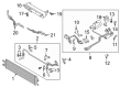 Ford Police Interceptor Utility Transmission Oil Cooler Diagram - L1MZ-7869-B