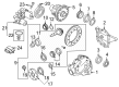 Ford Expedition Output Shaft Seal Diagram - AL3Z-4B416-A