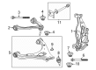 Ford F-150 Control Arm Bolt Diagram - -W718840-S439