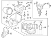 Ford Mustang Air Filter Diagram - PR3Z-9601-A
