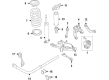 Lincoln Nautilus Shock Absorber Diagram - K2GZ-18125-B