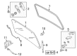 Ford Escape Liftgate Lift Support Diagram - YL8Z-7842104-AA