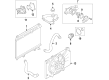 Ford Radiator fan Diagram - C1BZ-8C607-WF