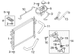 Ford Explorer Thermostat Diagram - BL3Z-8575-B