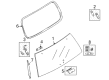 Ford Explorer Liftgate Lift Support Diagram - 6L2Z-7842104-AA