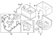 Ford Mustang Battery Tray Diagram - PR3Z-10732-A