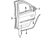 Ford Contour Door Seal Diagram - F8RZ-54253A10-AA