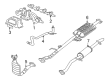 Ford Escape Catalytic Converter Diagram - 6L8Z-5E212-D