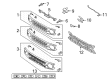 Ford Bronco Grille Diagram - N2DZ-8200-ZA
