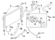 Ford Coolant Reservoir Hose Diagram - AT4Z-8260-A