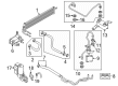 Ford EcoSport Transmission Oil Cooler Diagram - H6BZ-7A095-C