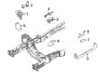 Ford E-350 Super Duty Engine Mount Torque Strut Diagram - HC2Z-6068-A