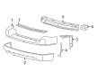 Ford Freestyle Bumper Cover Diagram - 5F9Z-17F881-AAA