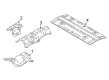 Ford Edge Exhaust Heat Shield Diagram - K2GZ-5811434-B