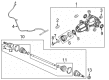 Ford Escape CV Boot Diagram - CV6Z-3A331-D