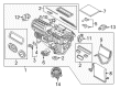 Ford Edge Blower Motor Diagram - K2GZ-19B555-AE