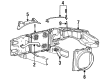 Ford Ranger Windshield Washer Fluid Reservoir Diagram - F37Z-17618-B