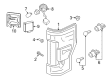 Ford Transit Connect Parking Assist Sensor Diagram - JC3Z-14C689-C