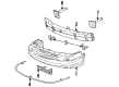 Mercury Grand Marquis Bumper Cover Diagram - F5MY-17D957-A