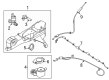 Lincoln Nautilus Windshield Washer Fluid Reservoir Diagram - R2TZ-17618-A