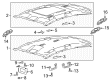 Ford C-Max Dome Light Diagram - CM5Z-13776-BB