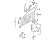Ford Escort Interior Door Handle Diagram - F7CZ5422600AAB