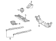 Ford Thunderbird Motor And Transmission Mount Diagram - XW4Z-6031-CA