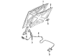 Ford Bronco Hood Release Cable Diagram - F2TZ-16916-A