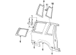 Ford Explorer Sport Weather Strip Diagram - 2L2Z-9829904-AA