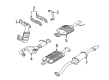 Ford Escape Catalytic Converter Diagram - 6L8Z-5E212-C