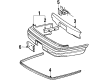 Ford Crown Victoria Bumper Diagram - F2AZ17906B