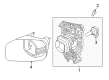 Ford F-250 Super Duty Fog Light Diagram - BC3Z-15200-A