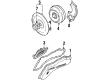 Lincoln Continental Transmission Assembly Diagram - F7OZ-7V000-BRM