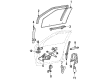 Mercury Sable Interior Door Handle Diagram - E9DZ-5422601-A