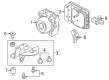 Ford Focus ABS Control Module Diagram - EV6Z-2C219-F