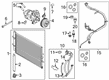 Ford Transit-350 HD A/C Condenser Diagram - CK4Z-19712-C