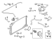 Ford Escape Radiator Diagram - H2MZ-8005-Y