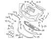 Ford Mustang Mach-E Bumper Cover Diagram - LJ8Z-17D957-ABPTM