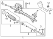 Ford Transit Connect Steering Gear Box Diagram - KV6Z-3504-H
