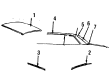 Ford F-250 Super Duty CV Joint Companion Flange Diagram - HC3Z-4851-B